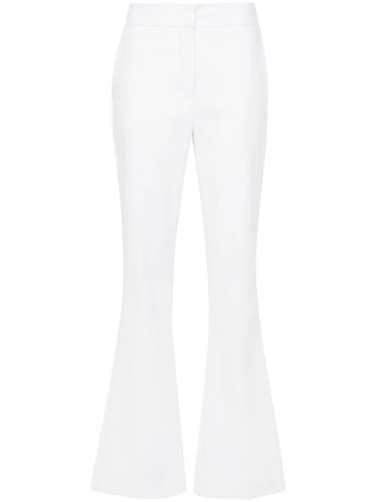 Twill Flared Trousers