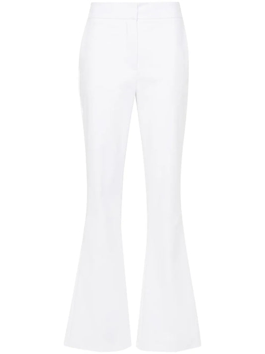 Twill Flared Trousers