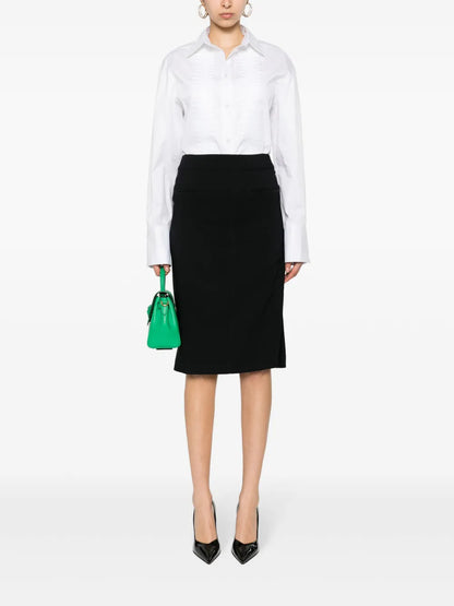 Sequin-Embellished Poplin Shirt