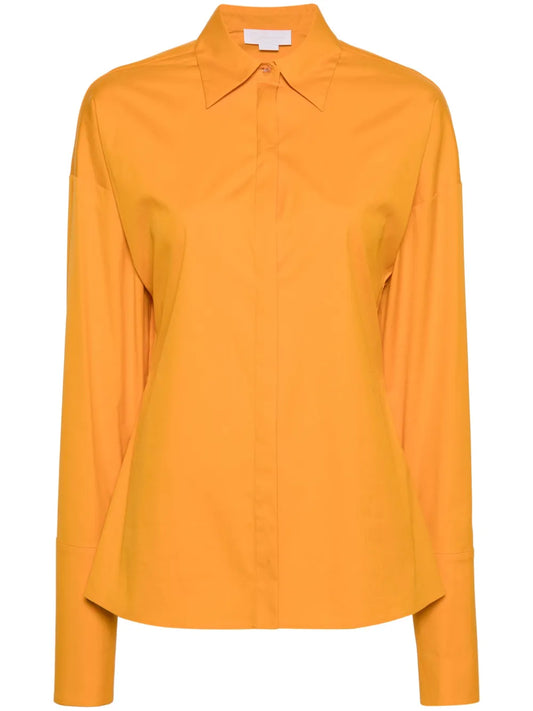 Logo-Plaque Poplin Shirt
