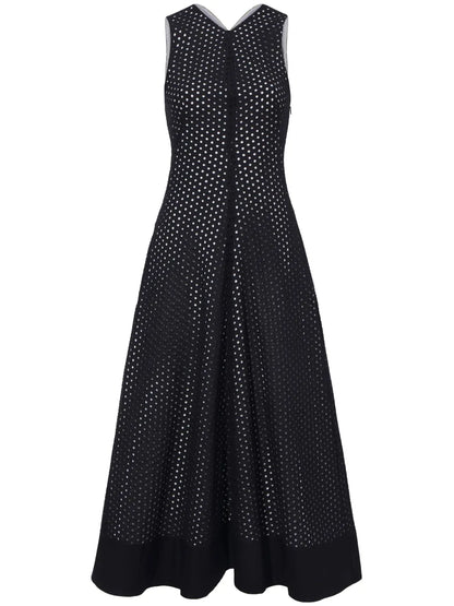 Juno Broderie Anglaise Midi Dress