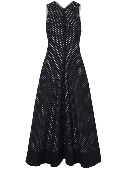 Juno Broderie Anglaise Midi Dress