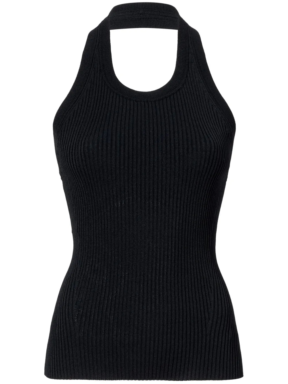 Ribbed Halterneck Top
