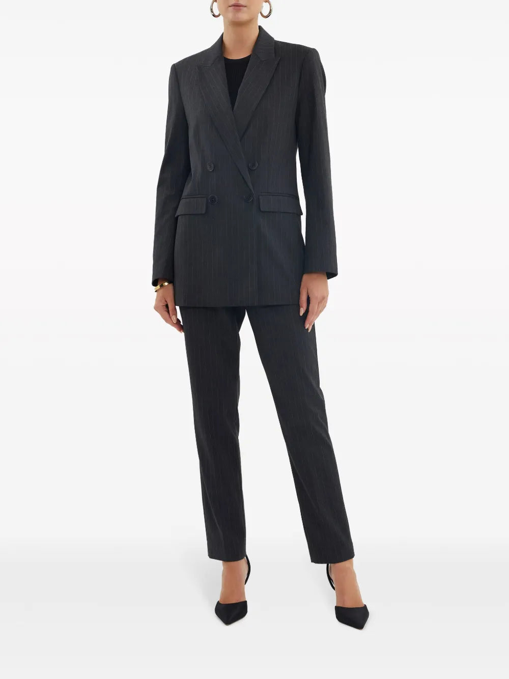 Gilles Pinstripe-Pattern Blazer