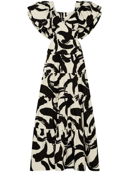 Pompidou Printed Maxi Dress