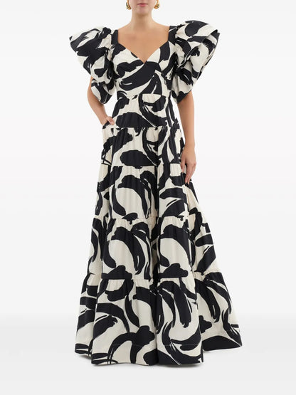 Pompidou Printed Maxi Dress