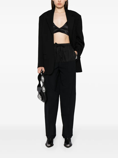 Drawstring Nylon Trousers