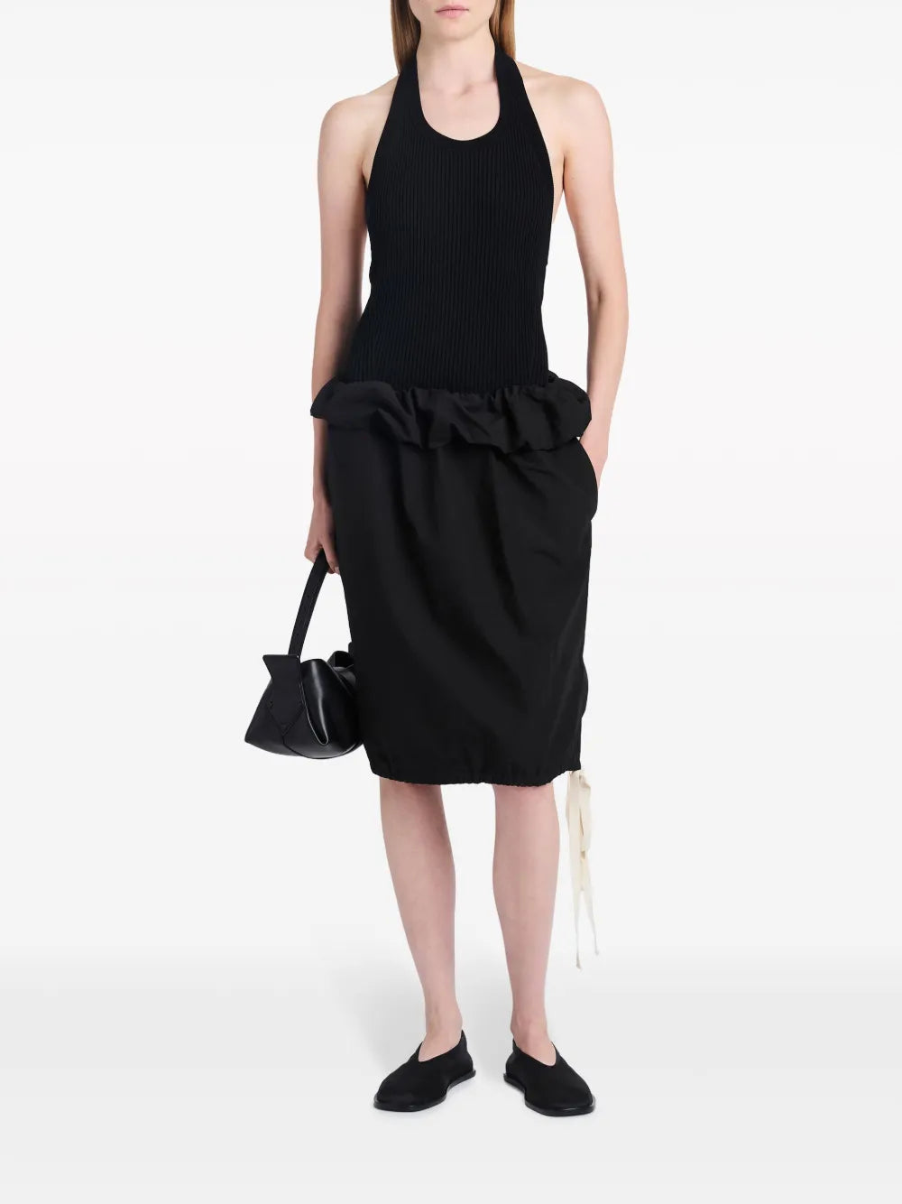 Hayley Ruffle-Trim Skirt