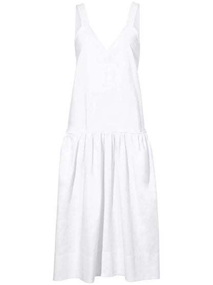 Sasha V-Neck Midi Dress