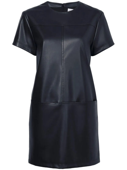 Sonny Faux-Leather Dress