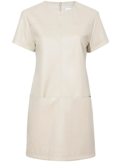 Sonny Faux-Leather Dress