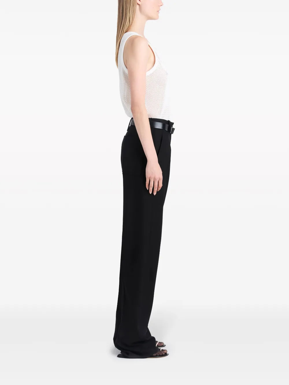 Kiki Perforated Cotton Tank Top