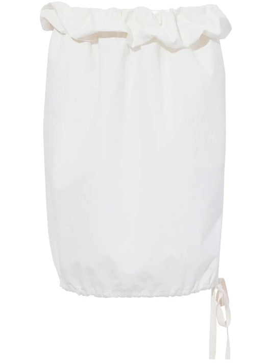 Hayley Crinkled Poplin Skirt