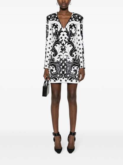 Sequinned Mini Dress
