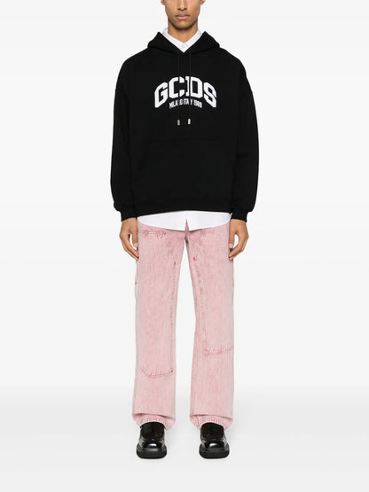 Logo-Embroidered Hoodie