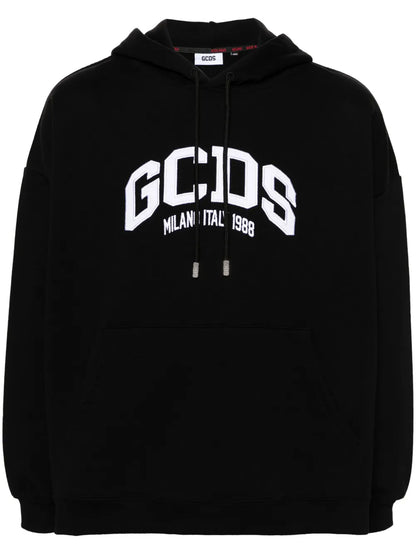 Logo-Embroidered Hoodie