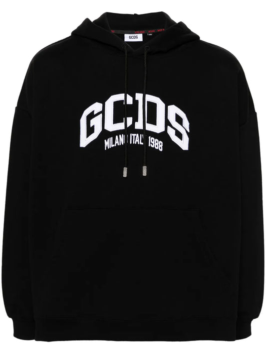 Logo-Embroidered Hoodie