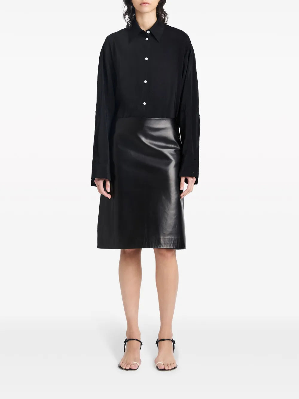 Adele Leather Skirt