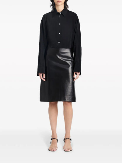 Adele Leather Skirt