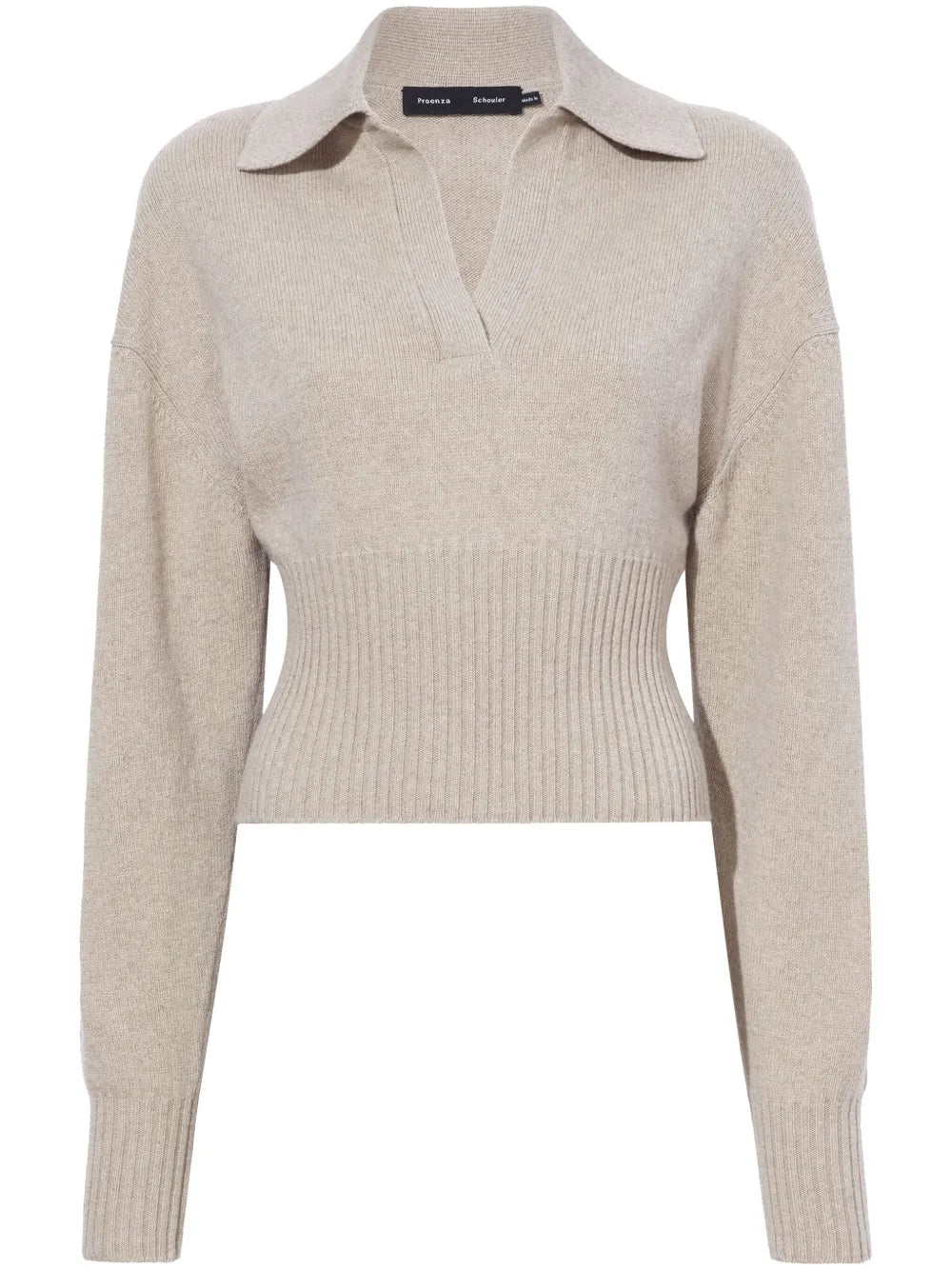 Jeanne Cashmere Polo Jumper