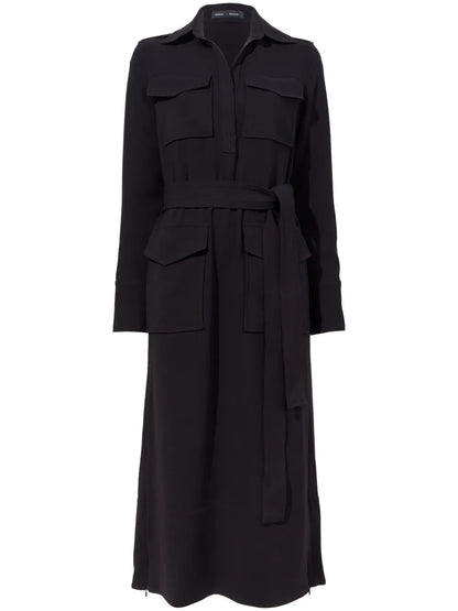 Vanessa Belted Shirt Dress