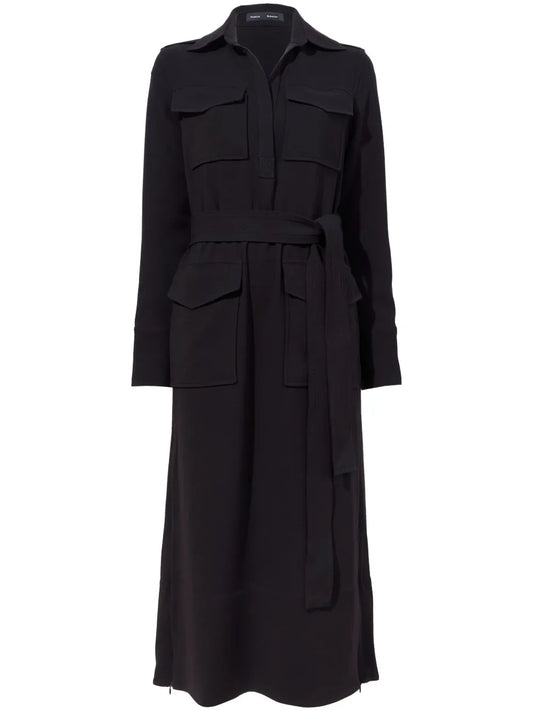 Vanessa Belted Shirt Dress