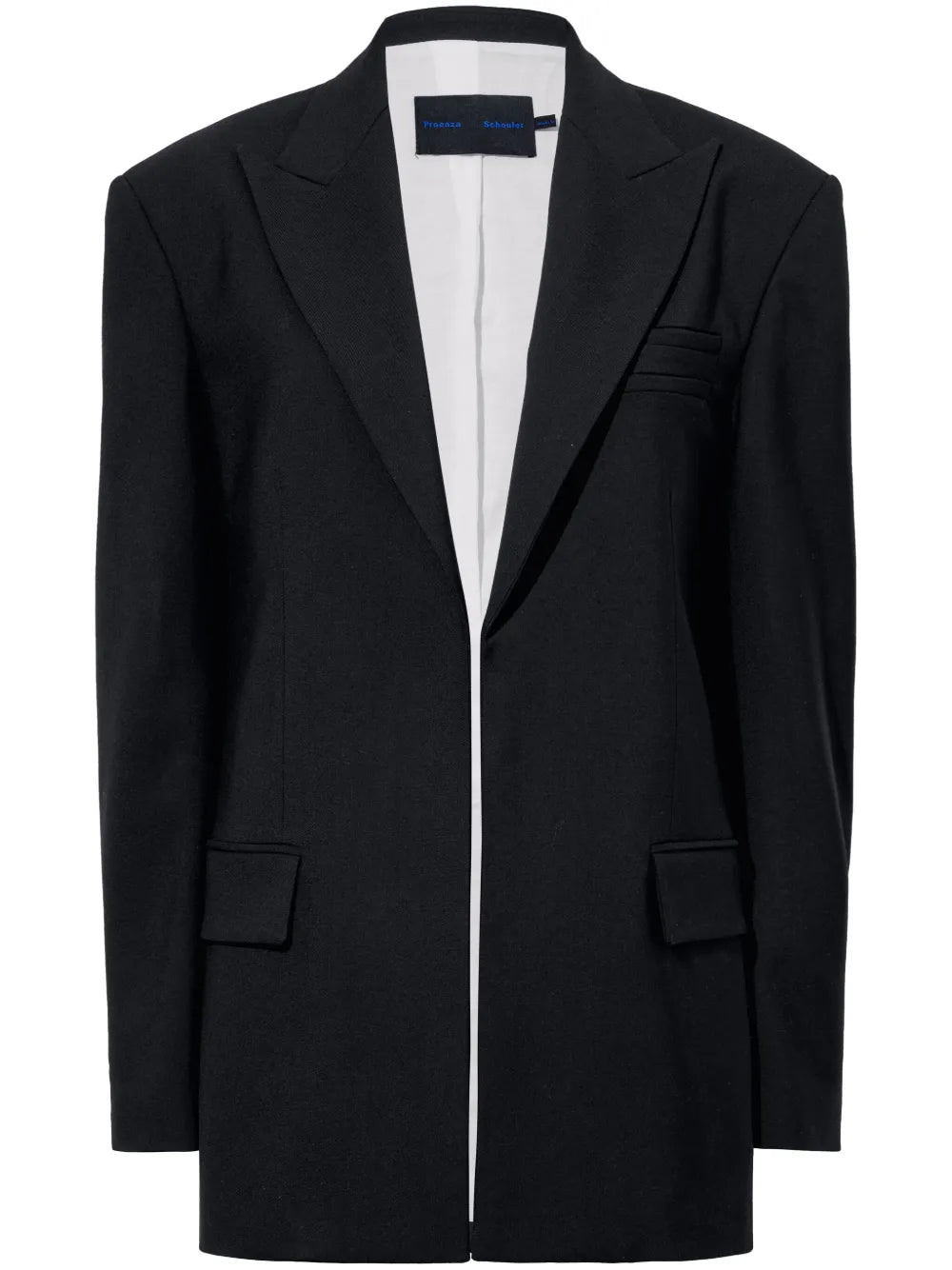 Devon Peak-Lapel Blazer
