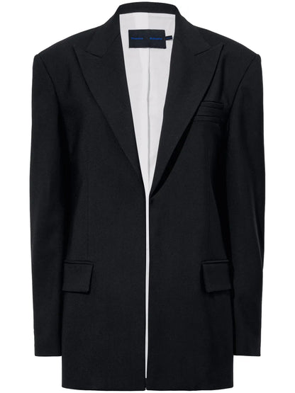 Devon Peak-Lapel Blazer