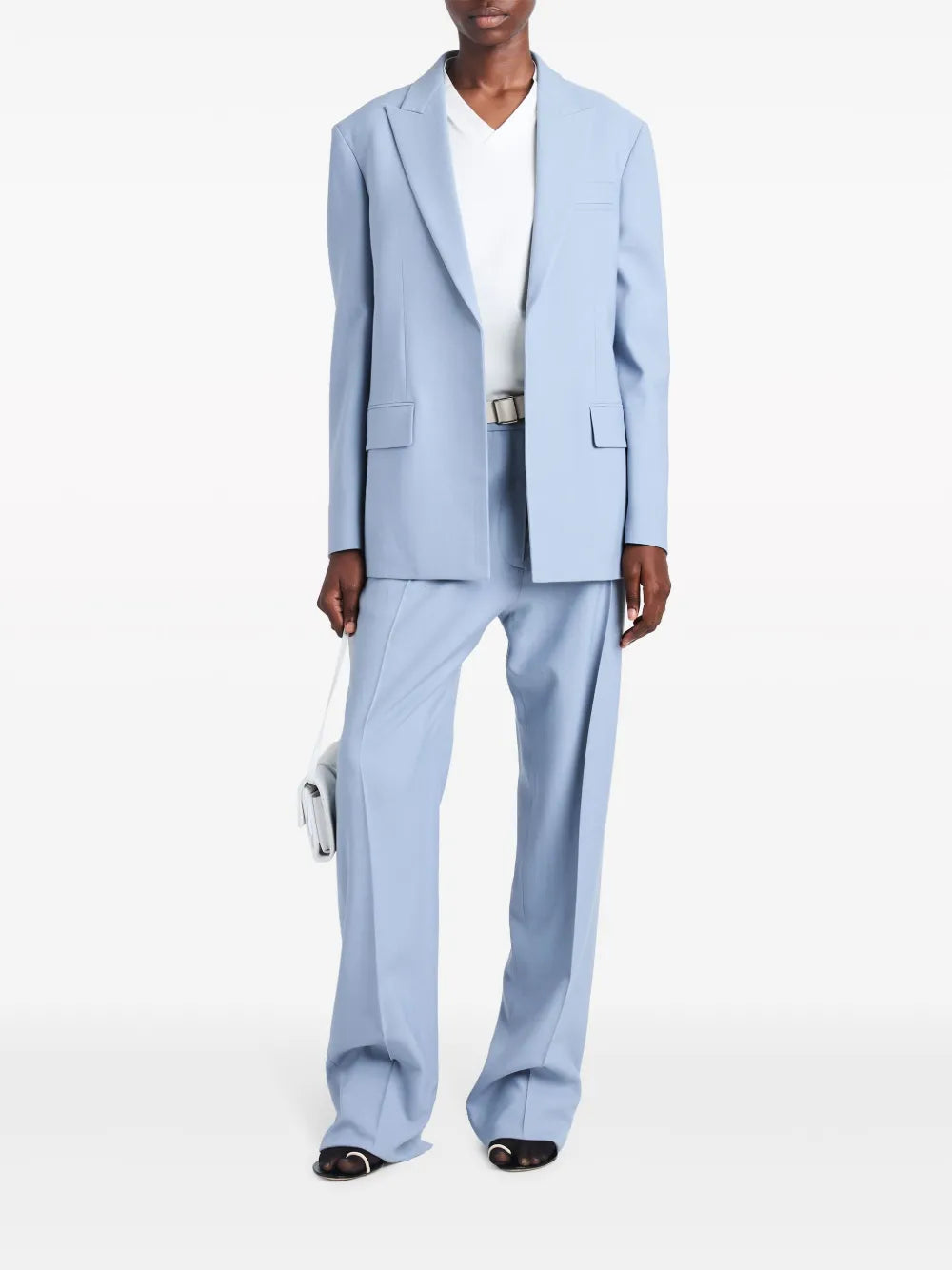 Devon Peak-Lapel Blazer