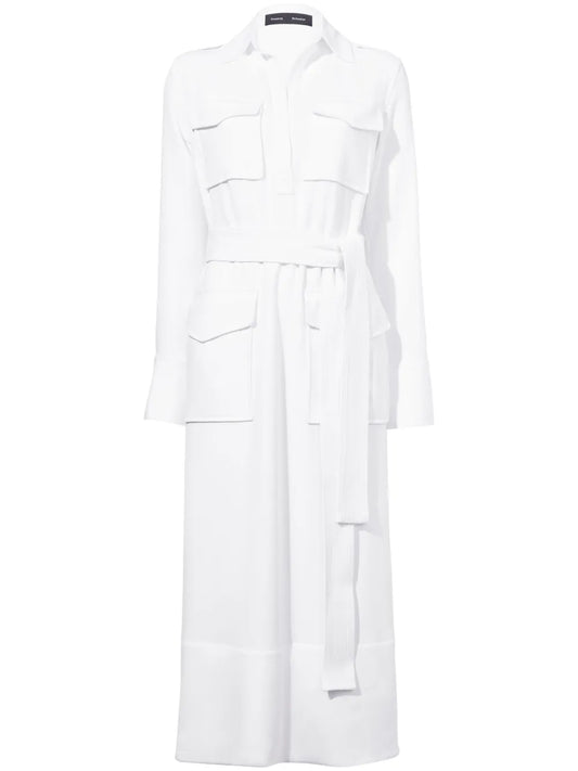 Vanessa Belted Shirt Dress