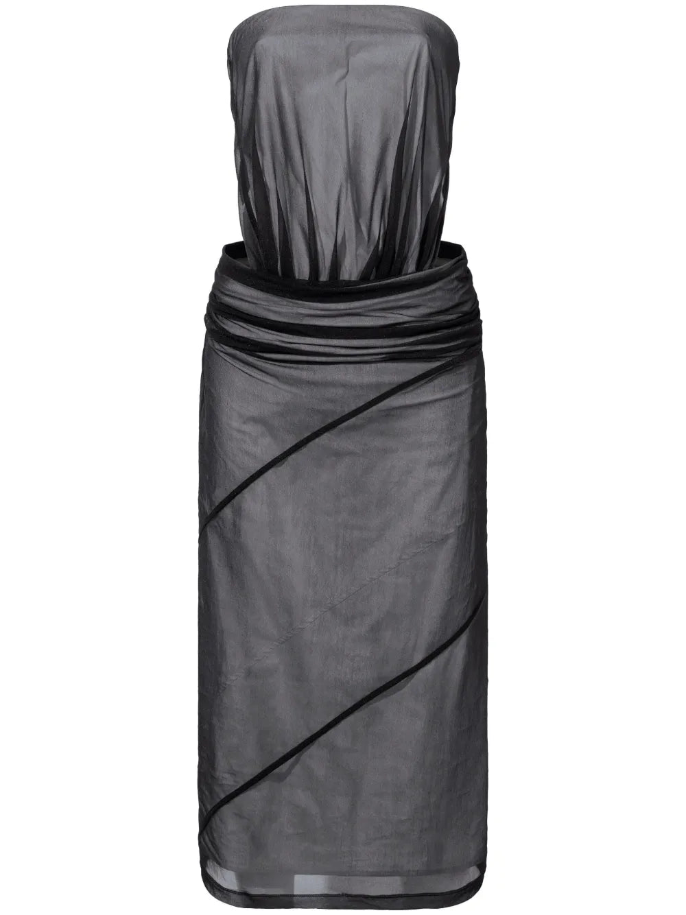 Gwen Strapless Cut-Out Dress