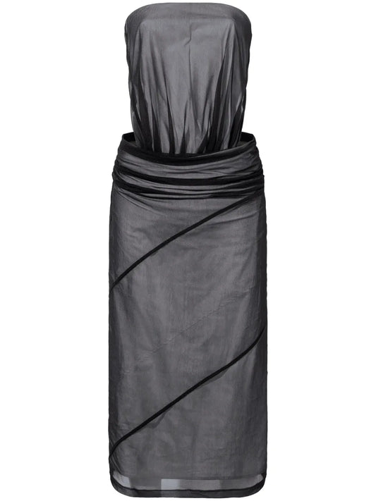 Gwen Strapless Cut-Out Dress