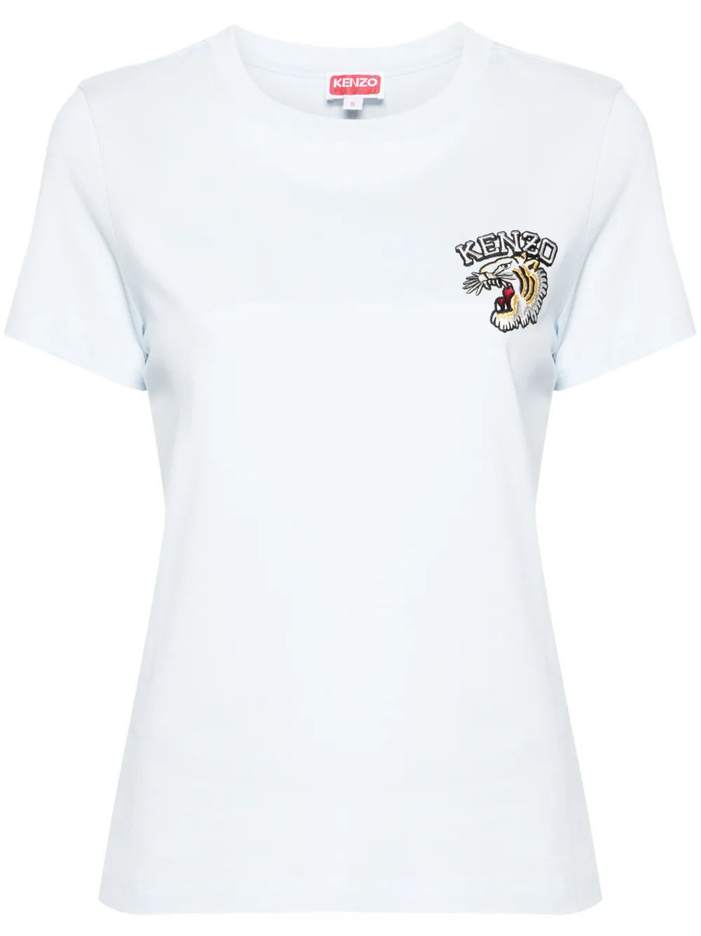 Tiger Varsity-Patch Cotton T-Shirt