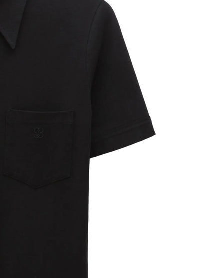 Monogram-Embroidered Jersey Shirt