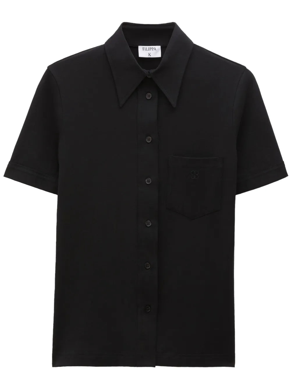 Monogram-Embroidered Jersey Shirt