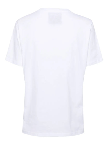 Heart-Print Cotton T-Shirt