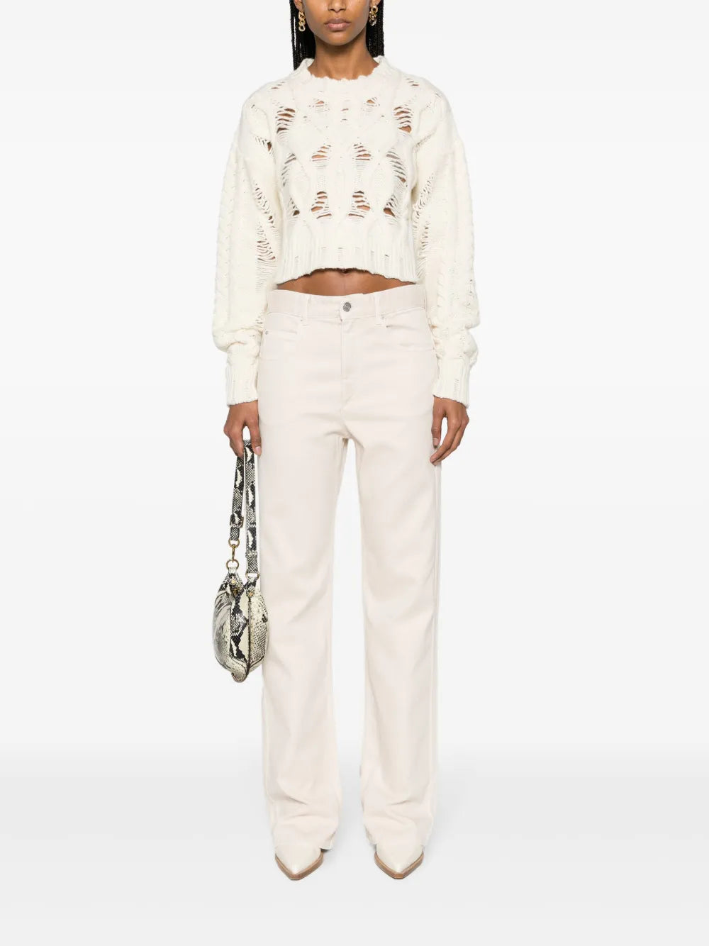Belvira High-Rise Bootcut Jeans