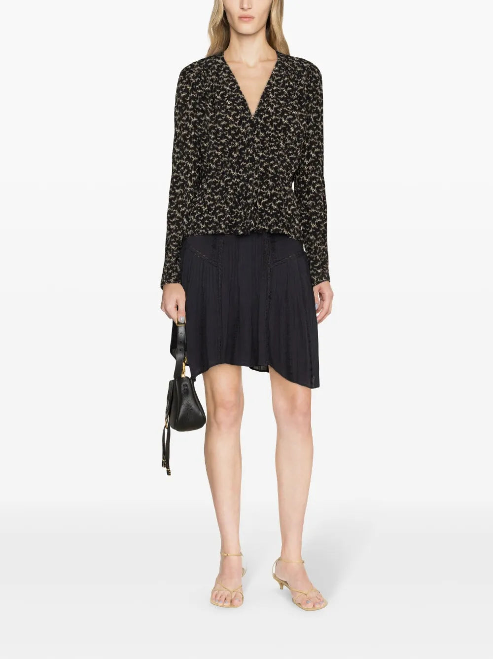 Jorena Pleated Miniskirt