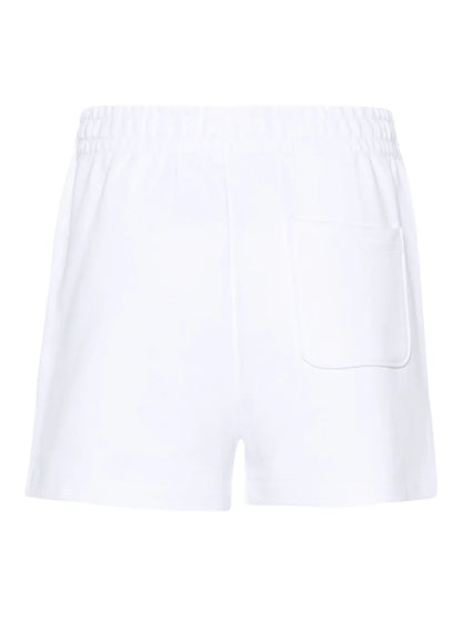 Teddy Bear-Print Mini Shorts