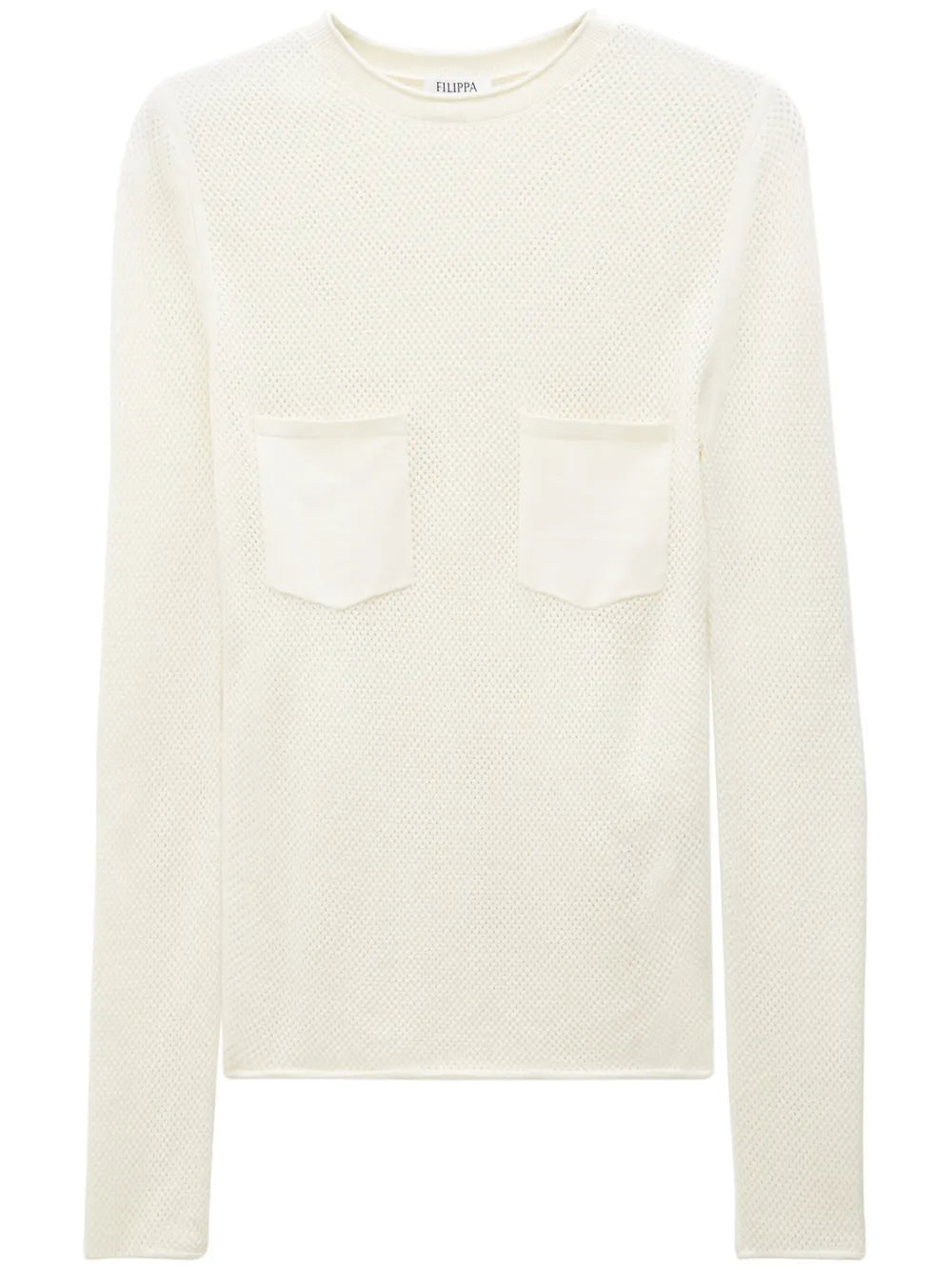 Patch-Pocket Mesh T-Shirt