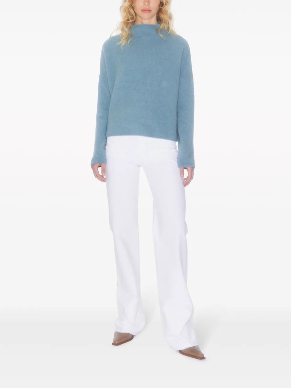 Mika Yak Funnel-Neck Jumper