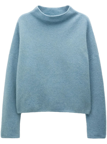 Mika Yak Funnel-Neck Jumper