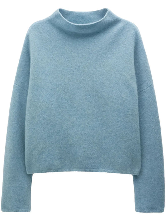 Mika Yak Funnel-Neck Jumper