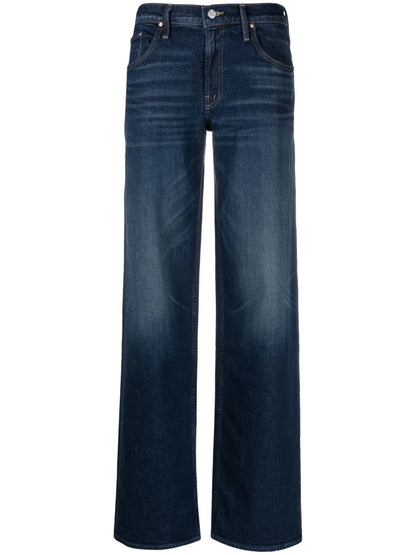 The Down Low Spinner Heel Straight-Leg Jeans