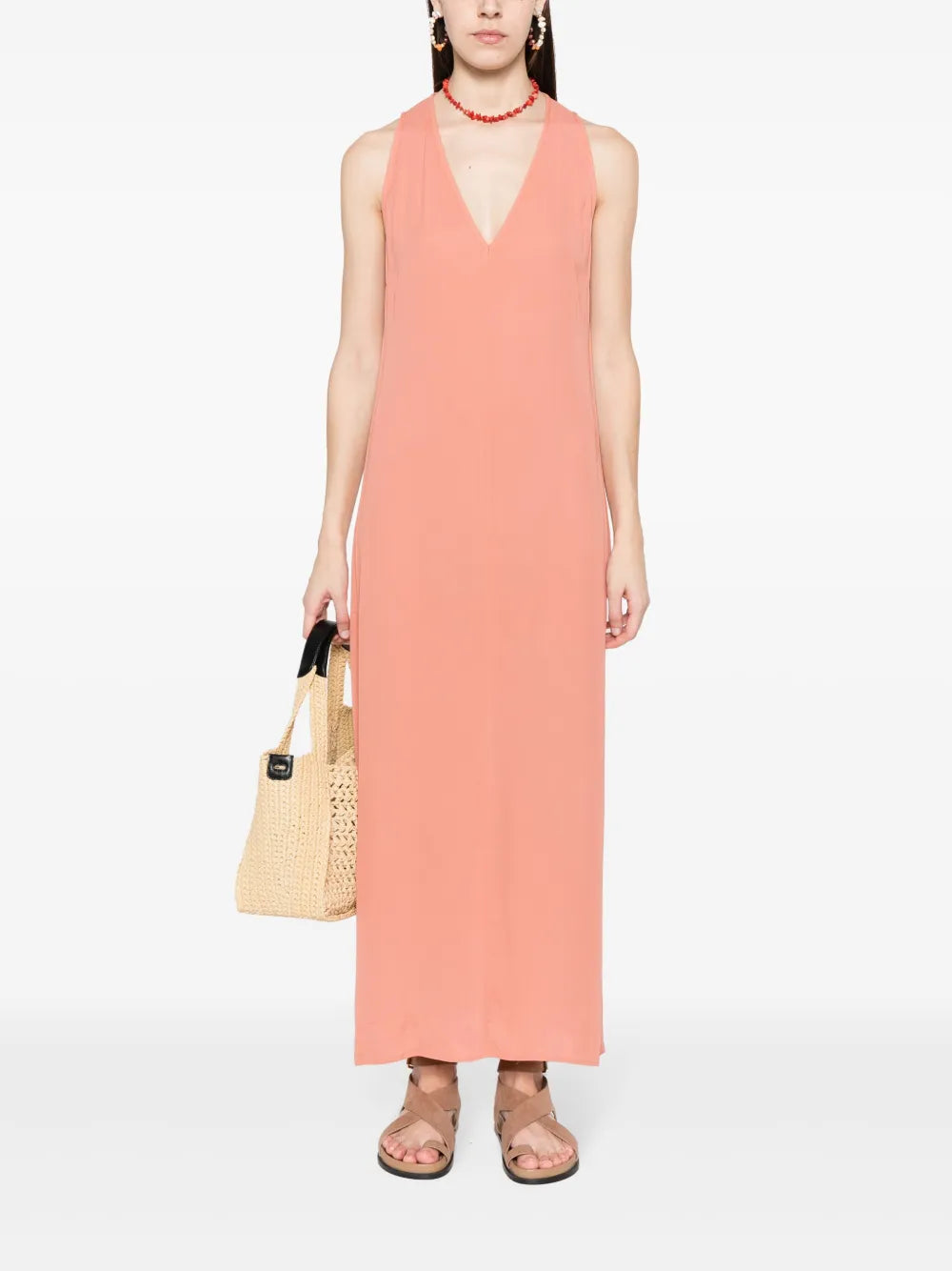 Sleeveless Flared Dress