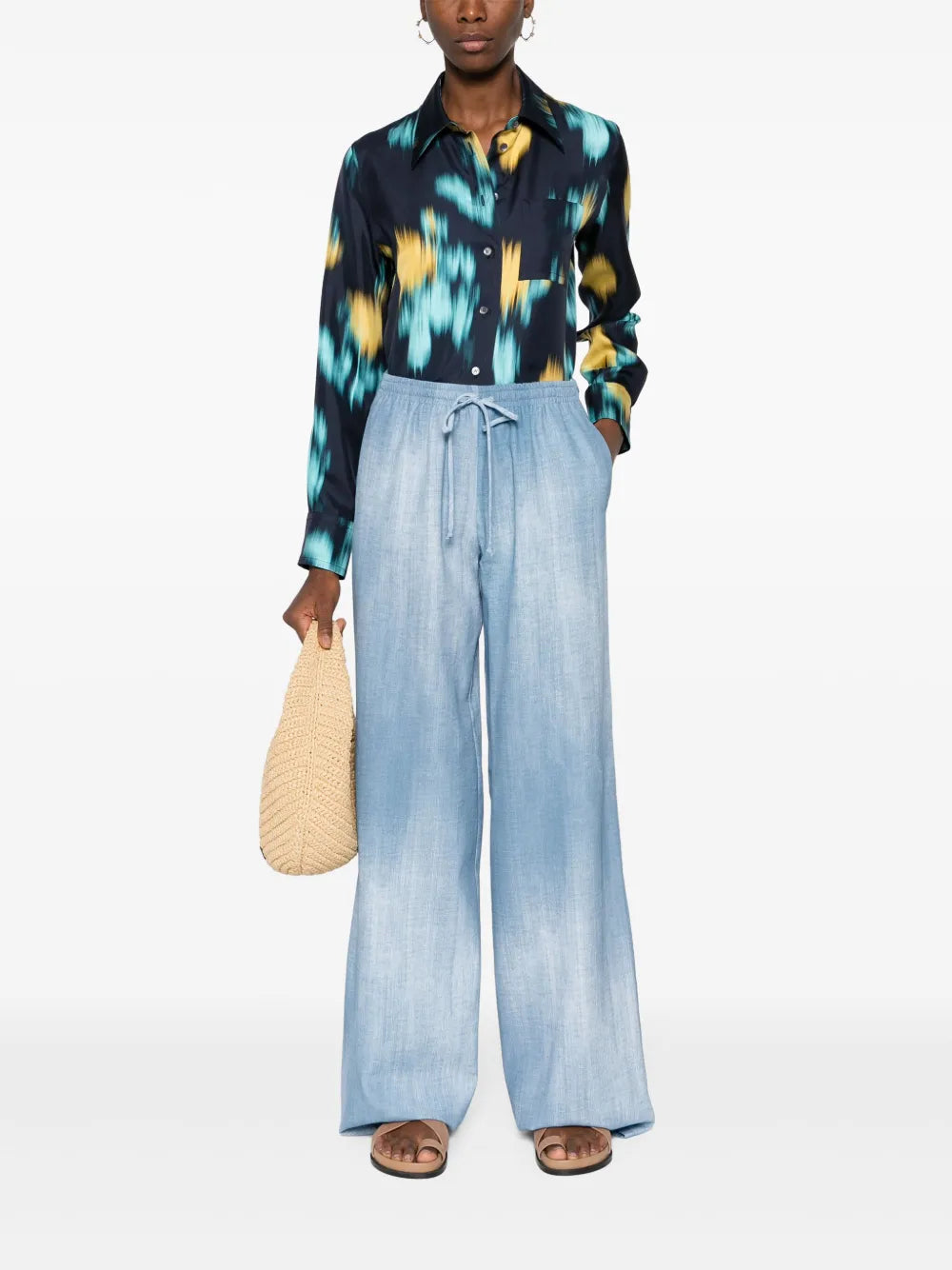 Abstract-Print Shirt