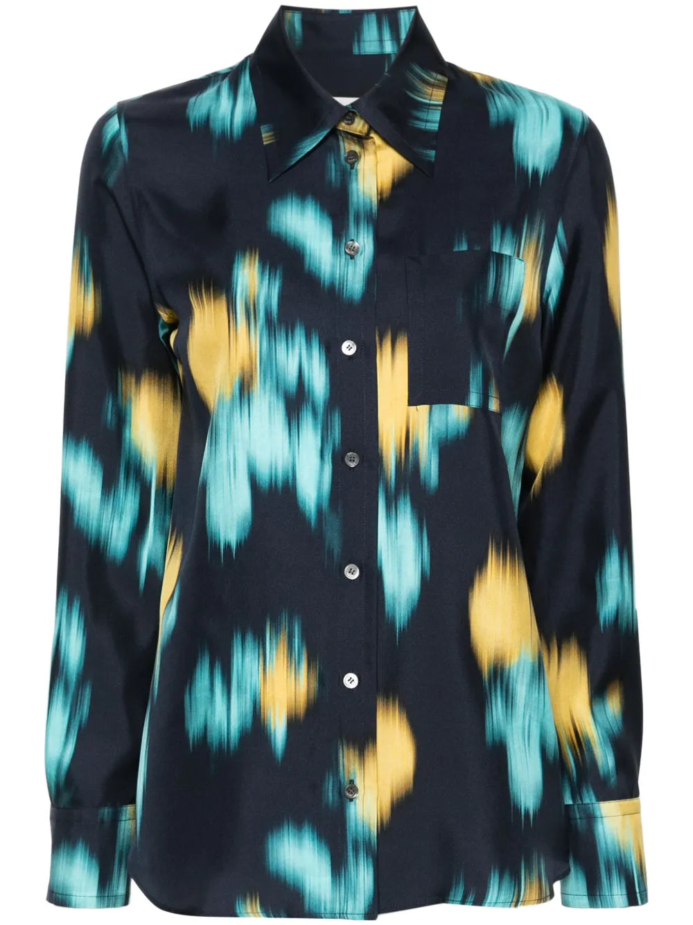 Abstract-Print Shirt