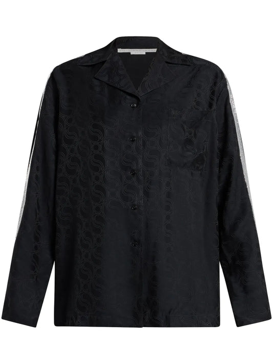 S-Wave Rhinestone-Embellished Shirt