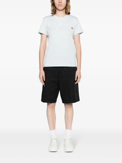 Embroidered-Logo Organic-Cotton T-Shirt