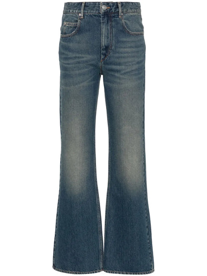 Belvira High-Rise Bootcut Jeans